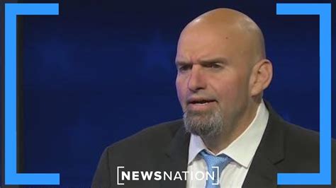 oz fetterman debate chanel|john fetterman opening statement.